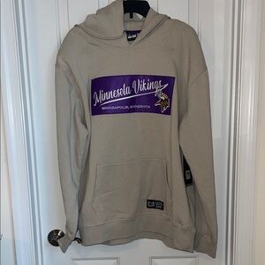 NFL Minnesota Vikings Tan Hoodie